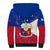 Custom Philippines Football Sherpa Hoodie 2023 World Cup Go Filipinas Feather Flag Version - Wonder Print Shop