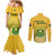 south-africa-soccer-couples-matching-mermaid-dress-and-long-sleeve-button-shirts-2023-world-cup-go-banyana-banyana-yellow