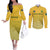 south-africa-soccer-couples-matching-off-the-shoulder-long-sleeve-dress-and-long-sleeve-button-shirts-2023-world-cup-go-banyana-banyana-yellow