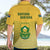 South Africa Soccer Hawaiian Shirt 2023 World Cup Go Banyana Banyana Yellow - Wonder Print Shop