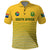 South Africa Soccer Polo Shirt 2023 World Cup Go Banyana Banyana Yellow - Wonder Print Shop