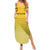 South Africa Soccer Summer Maxi Dress 2023 World Cup Go Banyana Banyana Yellow - Wonder Print Shop