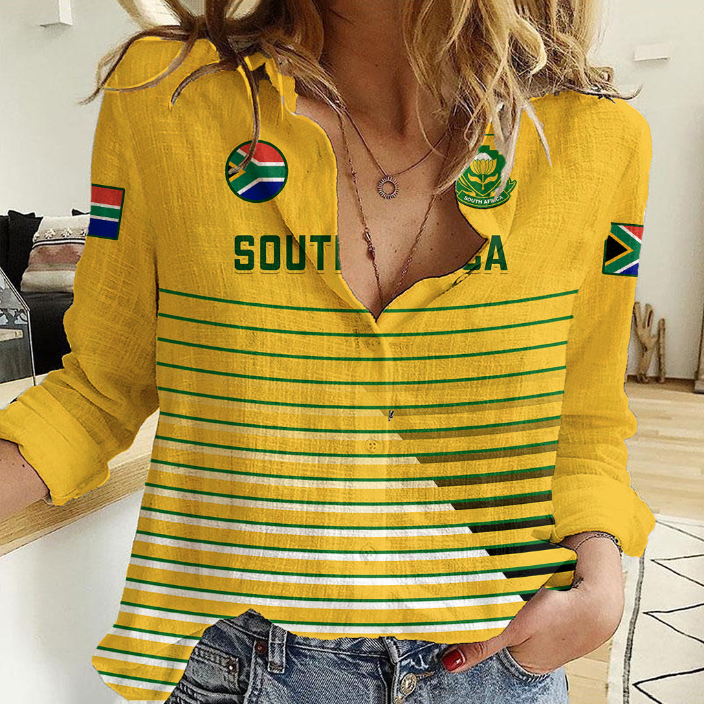 south-africa-soccer-women-casual-shirt-2023-world-cup-go-banyana-banyana-yellow