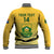 Custom South Africa Soccer Baseball Jacket 2023 World Cup Go Banyana Banyana Yellow - Wonder Print Shop