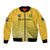 Custom South Africa Soccer Bomber Jacket 2023 World Cup Go Banyana Banyana Yellow - Wonder Print Shop