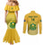 custom-south-africa-soccer-couples-matching-mermaid-dress-and-long-sleeve-button-shirts-2023-world-cup-go-banyana-banyana-yellow