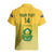 Custom South Africa Soccer Hawaiian Shirt 2023 World Cup Go Banyana Banyana Yellow - Wonder Print Shop