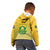 Custom South Africa Soccer Kid Hoodie 2023 World Cup Go Banyana Banyana Yellow - Wonder Print Shop