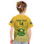 Custom South Africa Soccer Kid T Shirt 2023 World Cup Go Banyana Banyana Yellow - Wonder Print Shop