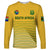 Custom South Africa Soccer Long Sleeve Shirt 2023 World Cup Go Banyana Banyana Yellow - Wonder Print Shop