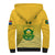 Custom South Africa Soccer Sherpa Hoodie 2023 World Cup Go Banyana Banyana Yellow - Wonder Print Shop