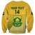 Custom South Africa Soccer Sweatshirt 2023 World Cup Go Banyana Banyana Yellow - Wonder Print Shop