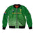 South Africa Soccer Bomber Jacket 2023 World Cup Go Banyana Banyana Green - Wonder Print Shop