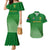 South Africa Soccer Couples Matching Mermaid Dress And Hawaiian Shirt 2023 World Cup Go Banyana Banyana Green - Wonder Print Shop