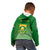 South Africa Soccer Kid Hoodie 2023 World Cup Go Banyana Banyana Green - Wonder Print Shop