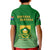 South Africa Soccer Kid Polo Shirt 2023 World Cup Go Banyana Banyana Green - Wonder Print Shop