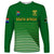 South Africa Soccer Long Sleeve Shirt 2023 World Cup Go Banyana Banyana Green - Wonder Print Shop