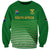 South Africa Soccer Sweatshirt 2023 World Cup Go Banyana Banyana Green - Wonder Print Shop