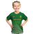 Custom South Africa Soccer Kid T Shirt 2023 World Cup Go Banyana Banyana Green - Wonder Print Shop