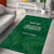 Custom Saudi Arabia Football Area Rug Go Green Falcons Sporty Style - Wonder Print Shop