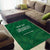 Custom Saudi Arabia Football Area Rug Go Green Falcons Sporty Style - Wonder Print Shop