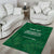 Custom Saudi Arabia Football Area Rug Go Green Falcons Sporty Style - Wonder Print Shop