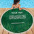 Custom Saudi Arabia Football Beach Blanket Go Green Falcons Sporty Style - Wonder Print Shop