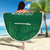 Custom Saudi Arabia Football Beach Blanket Go Green Falcons Sporty Style - Wonder Print Shop