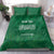 Custom Saudi Arabia Football Bedding Set Go Green Falcons Sporty Style - Wonder Print Shop