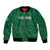 Custom Saudi Arabia Football Bomber Jacket Go Green Falcons Sporty Style - Wonder Print Shop