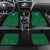 Custom Saudi Arabia Football Car Mats Go Green Falcons Sporty Style - Wonder Print Shop