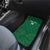 Custom Saudi Arabia Football Car Mats Go Green Falcons Sporty Style - Wonder Print Shop