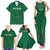 Custom Saudi Arabia Football Family Matching Tank Maxi Dress and Hawaiian Shirt Go Green Falcons Sporty Style - Wonder Print Shop