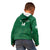 Custom Saudi Arabia Football Kid Hoodie Go Green Falcons Sporty Style - Wonder Print Shop