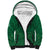 Custom Saudi Arabia Football Sherpa Hoodie Go Green Falcons Sporty Style - Wonder Print Shop