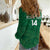 Custom Saudi Arabia Football Women Casual Shirt Go Green Falcons Sporty Style - Wonder Print Shop