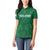 Custom Saudi Arabia Football Women Polo Shirt Go Green Falcons Sporty Style - Wonder Print Shop