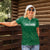 Custom Saudi Arabia Football Women Polo Shirt Go Green Falcons Sporty Style - Wonder Print Shop