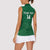 Custom Saudi Arabia Football Women Sleeveless Polo Shirt Go Green Falcons Sporty Style - Wonder Print Shop