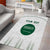 Custom Saudi Arabia Football Area Rug Go Green Falcons Sporty - White Version - Wonder Print Shop