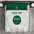 Custom Saudi Arabia Football Bedding Set Go Green Falcons Sporty - White Version - Wonder Print Shop