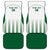 Custom Saudi Arabia Football Car Mats Go Green Falcons Sporty - White Version - Wonder Print Shop