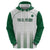 Custom Saudi Arabia Football Hoodie Go Green Falcons Sporty - White Version - Wonder Print Shop