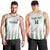 Custom Saudi Arabia Football Men Tank Top Go Green Falcons Sporty - White Version - Wonder Print Shop