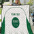 Custom Saudi Arabia Football Quilt Go Green Falcons Sporty - White Version