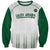 Custom Saudi Arabia Football Sweatshirt Go Green Falcons Sporty - White Version - Wonder Print Shop