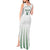 Custom Saudi Arabia Football Tank Maxi Dress Go Green Falcons Sporty - White Version - Wonder Print Shop