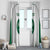 Custom Saudi Arabia Football Window Curtain Go Green Falcons Sporty - White Version - Wonder Print Shop