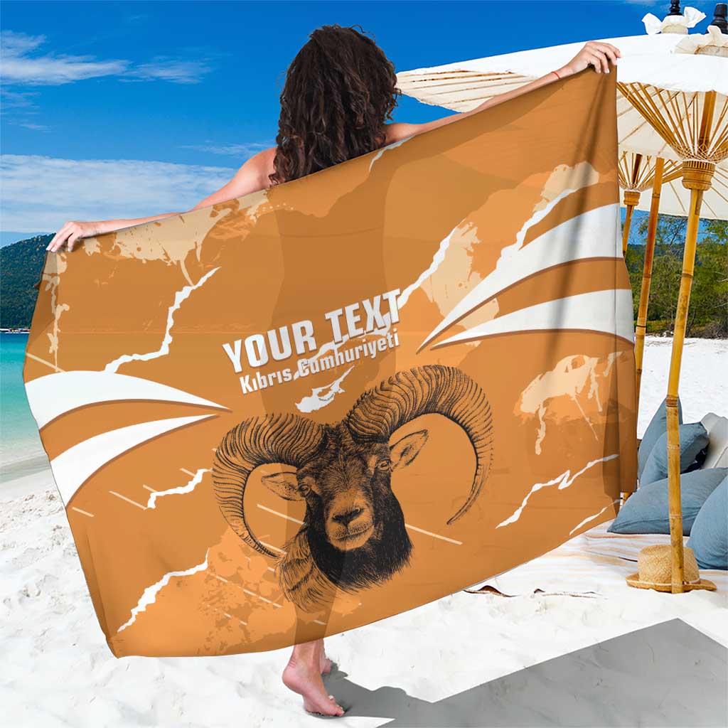 Persionalized Cyprus Independence Day Sarong Kbrs Cumhuriyeti Grunge Vibes - Wonder Print Shop