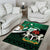 Nigeria Independence Day Area Rug Happy 64 Years Of Anniversary African Pattern - Wonder Print Shop